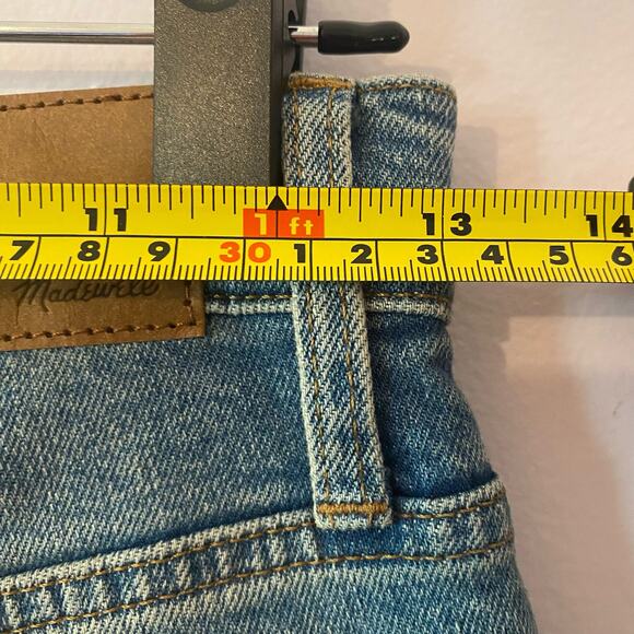 Madewell Women's size 23 Medium Wash The Perfect Vintage Jean Straight Leg - Picture 9 of 9